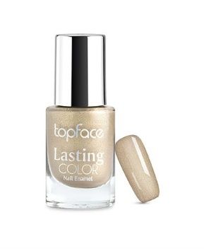 Topface Lasting color nail polish tone 28, beige gold - PT104 (9ml)